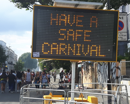 safe carnival display